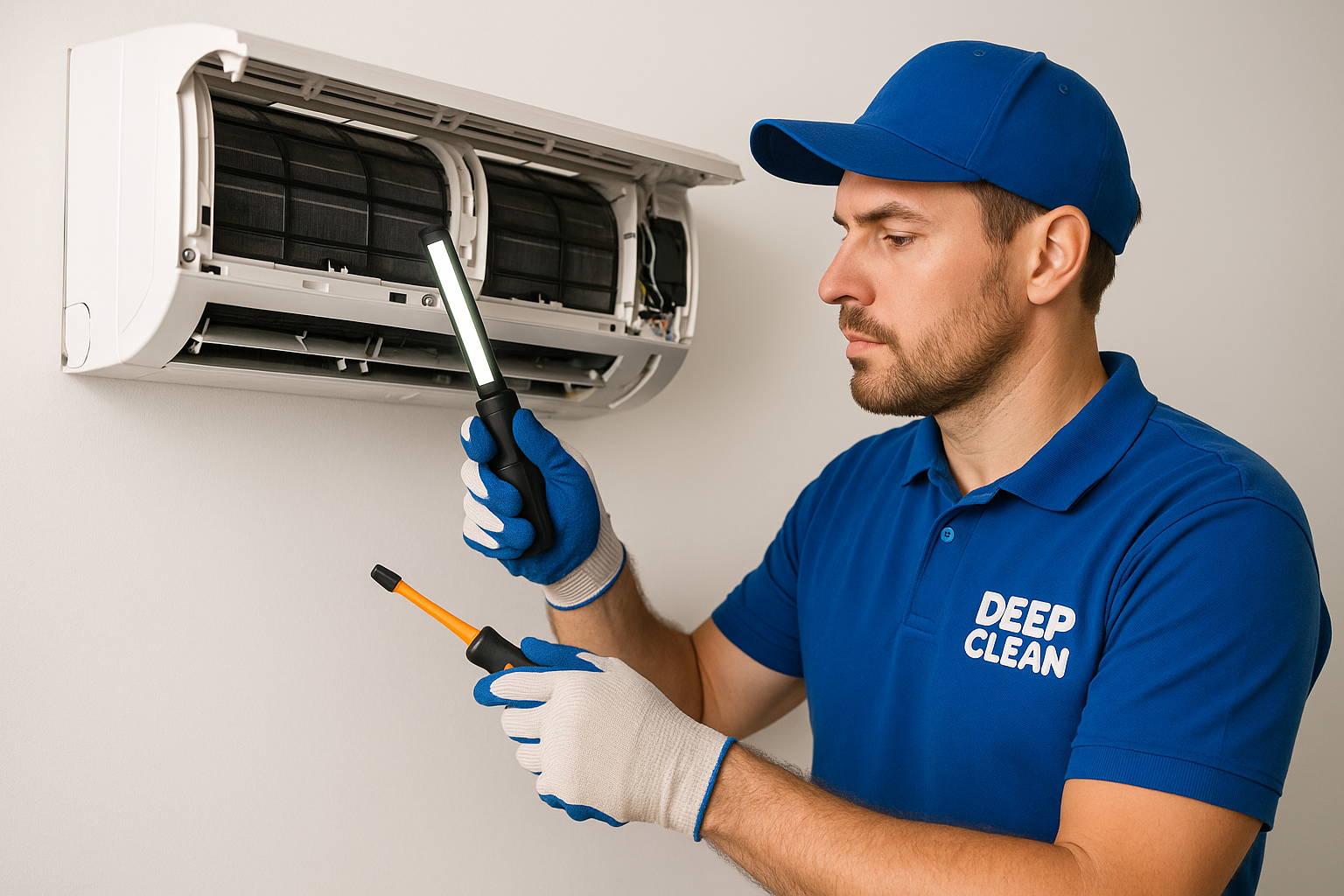 تنظيف المكيفات المركزية