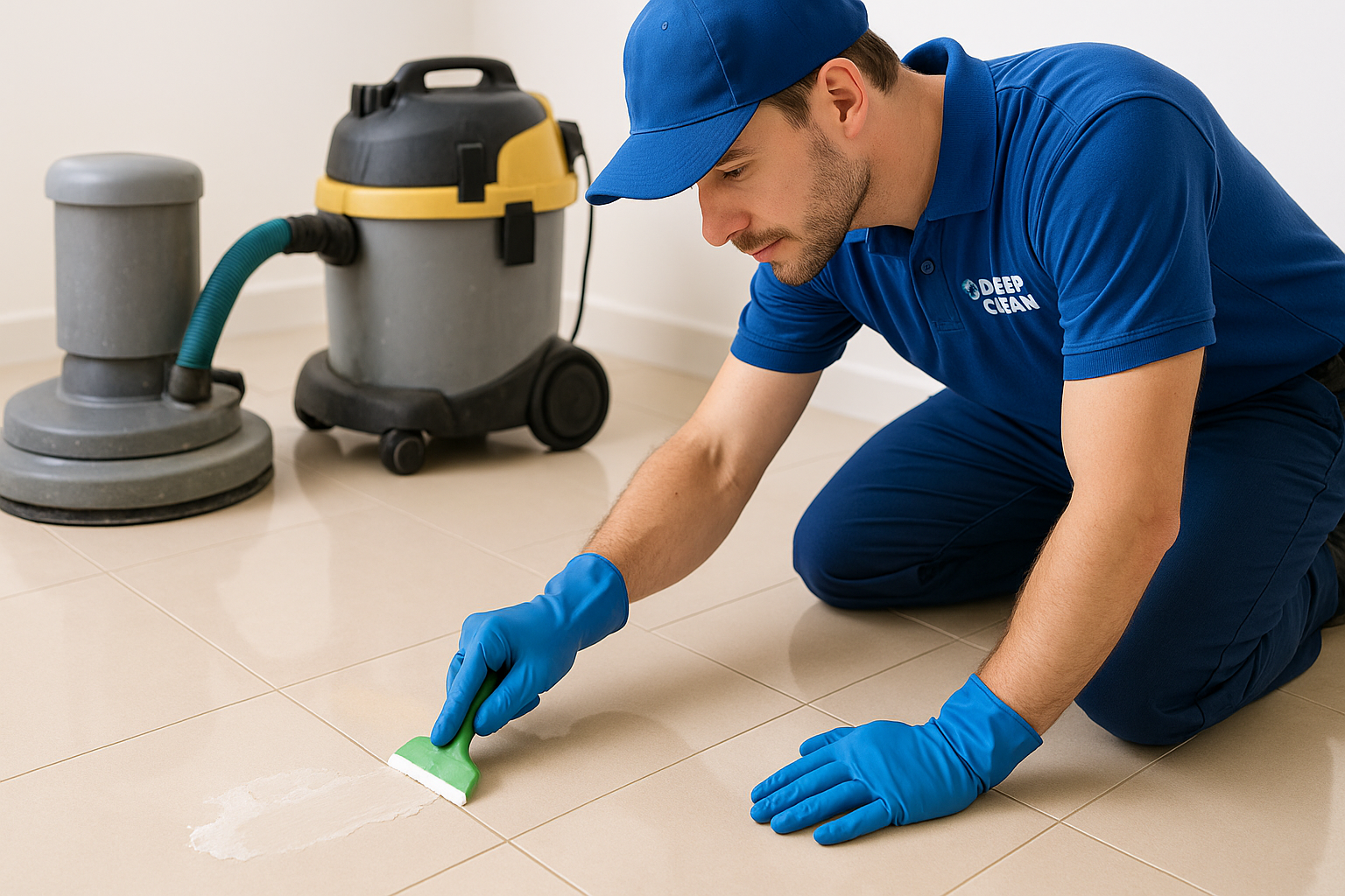 إزالة الغراء من الأرضيات