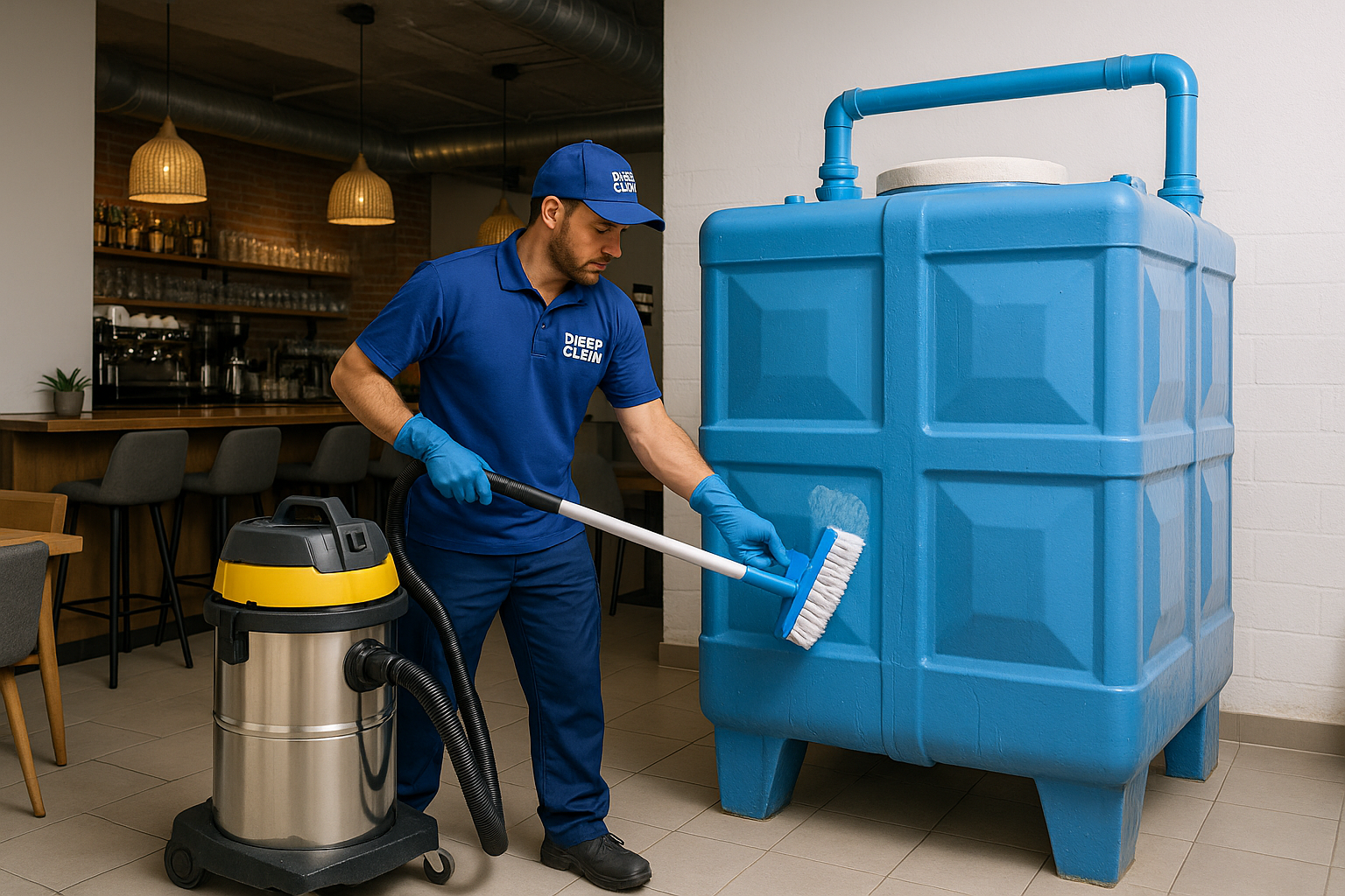 تنظيف خزانات الشركات