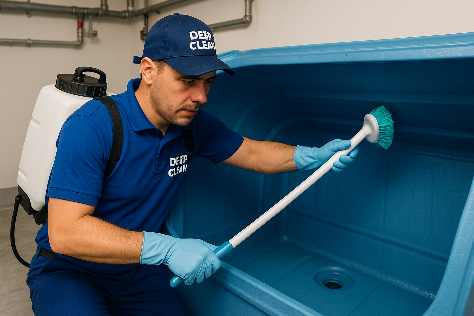 تنظيف خزانات إدارات المرافق